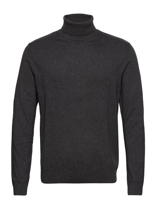 Se Selected Homme Slhberg Roll Neck Noos Selected Homme Grey ved Booztlet