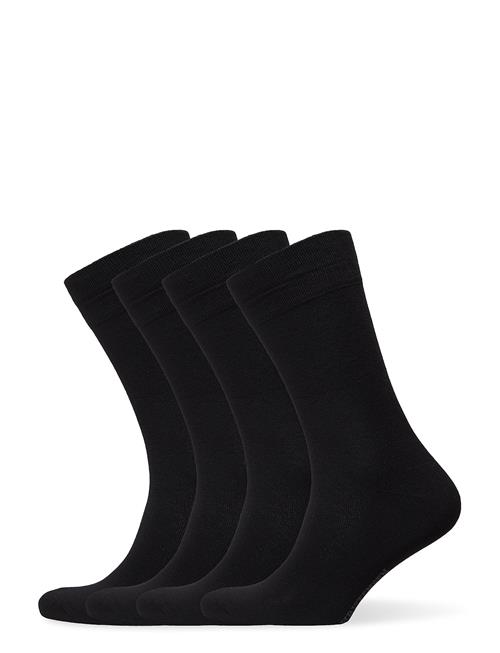 Amanda Christensen Bamboo Crew Sock 4-Pack Amanda Christensen Black