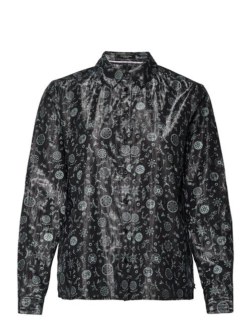 Scotch & Soda Cotton Lurex Regular Fit Shirt Scotch & Soda Black