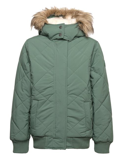 Abercrombie & Fitch Kids Girls Outerwear Abercrombie & Fitch Green