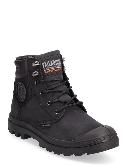 Palladium Pampa Shield Wp+ Lux Palladium Black