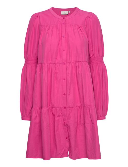 Kaagate Dress Kaffe Pink