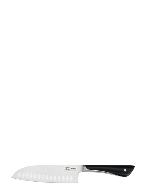 Se Jamie Oliver Tefal Jamie Oliver Knife Santoku 16,5 Cm Jamie Oliver Tefal Silver ved Booztlet