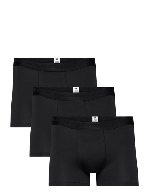 Knowledge Cotton Apparel 3-Pack Underwear - Gots/Vegan Knowledge Cotton Apparel Black