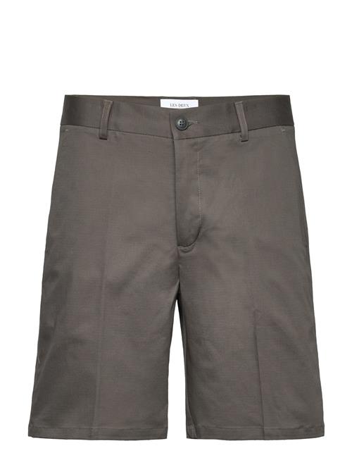 Como Reg Cotton-Linen Shorts Les Deux Grey