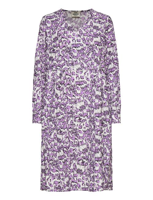 Chakra Canary Dress Aop Mads Nørgaard Purple