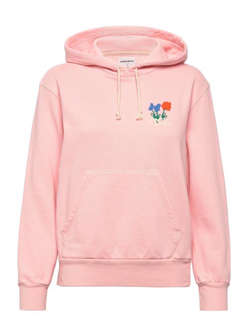 Bobo Choses Flower Patch Hoddie Sweatshirt Bobo Choses Pink