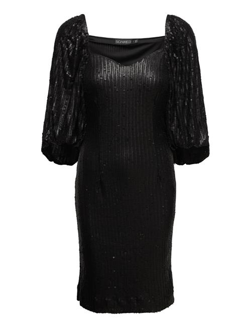 Sldalila Gausa Dress Soaked In Luxury Black