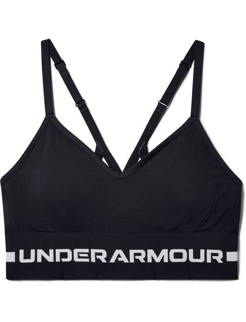 Se Under Armour Ua Seamless Low Long Bra Under Armour Black ved Booztlet