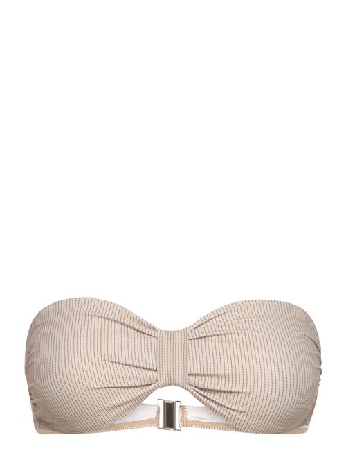 Filippa K Printed Bandeau Top Filippa K Beige