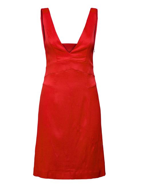 IVY OAK Long Mini Length Strap Dress IVY OAK Red