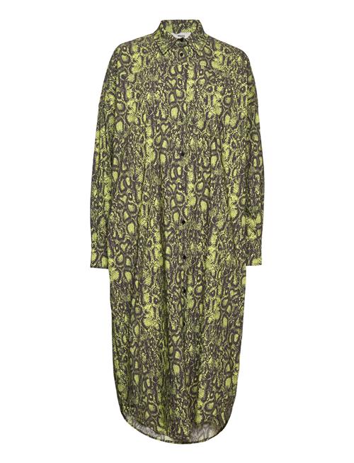 Colette Saale Dress Aop Mads Nørgaard Green