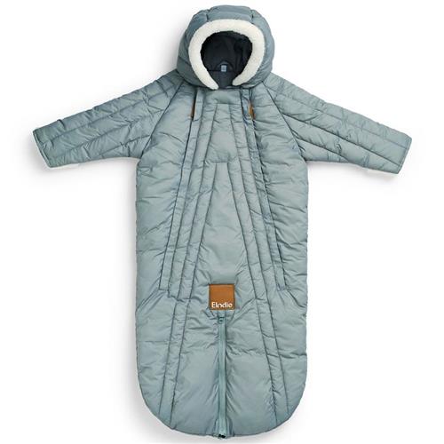 Se Elodie 2-in-1 Baby Overall Pebble Green | Blå | 0-6 months ved Babyshop