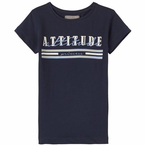 Creamie Attitude T-shirt Total Eclipse | Marine blå | 122 cm