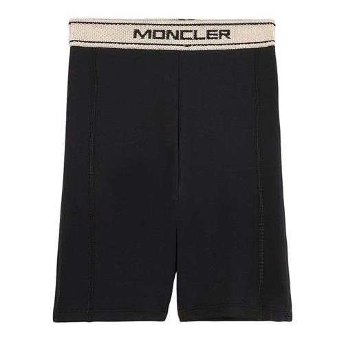 Moncler Logo Cykelshorts Sort | Sort | 8 years