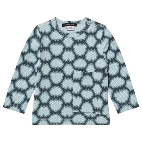 Little LuWi Blue Snake Long Sleeved T-Shirt | Blå | 86/92 cm