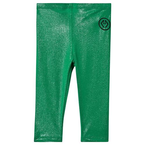 Se The Animals Observatory Bright Alligator Leggings Green Logo | Grønn | 2 years ved Babyshop