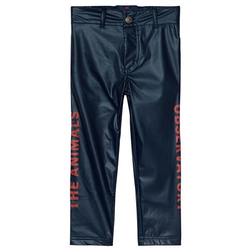 Se The Animals Observatory Crow Pants Navy Blue Red The Animals | Marine blå | 2 years ved Babyshop