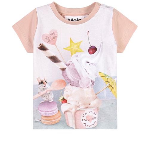 Molo Elly T-shirt Little Treat | Lyserød | 56 cm