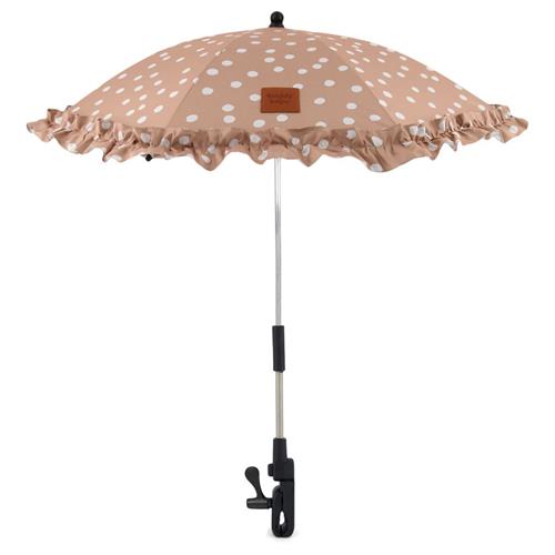 Se Buddy & Hope Flounce Prikket Parasol Lyserød | Lyserød | 0-3 ved Babyshop