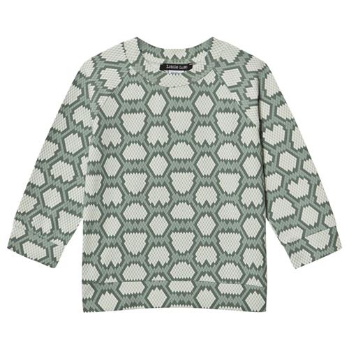 Se Little LuWi Green Snake Oversized T-Shirt | Grønn | 86/92 cm ved Babyshop