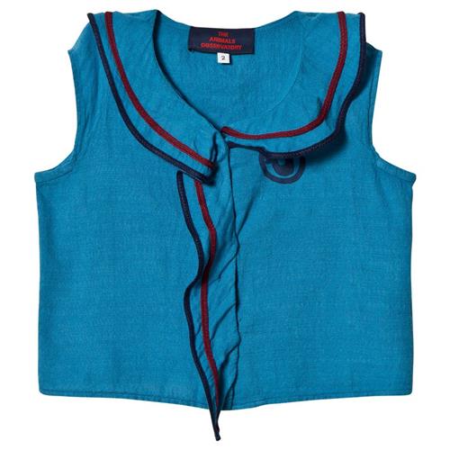 Se The Animals Observatory Kangaroo Top Blue Bird | Blå | 3 years ved Babyshop