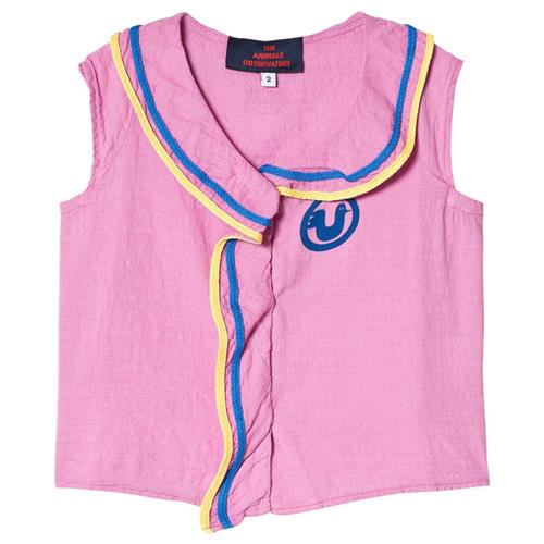 The Animals Observatory Kangaroo Top Fuchsia Bird | Lyserød | 3 years