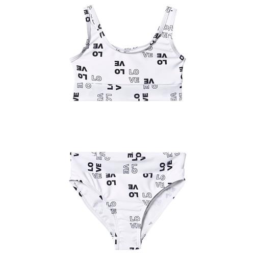 Se The BRAND Love Bikini Hvid | Hvid | 92/98 cm ved Babyshop