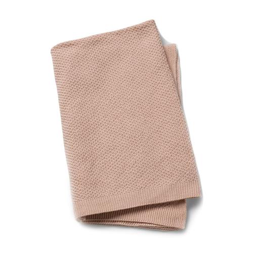 Se Elodie Moss Strikket Tæppe Powder Pink | Lyserød | 0 ved Babyshop