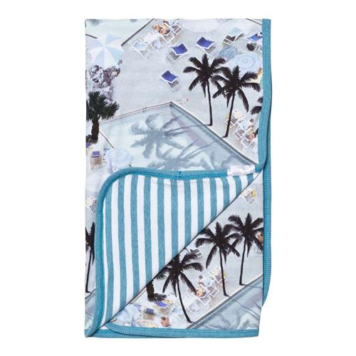 Se Molo Niles Blanket Swimmingpools | Blå | 0 ved Babyshop