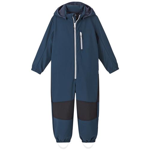 Se Reima Nurmes Softshell-overall Navyblå | Marine blå | 92 cm ved Babyshop