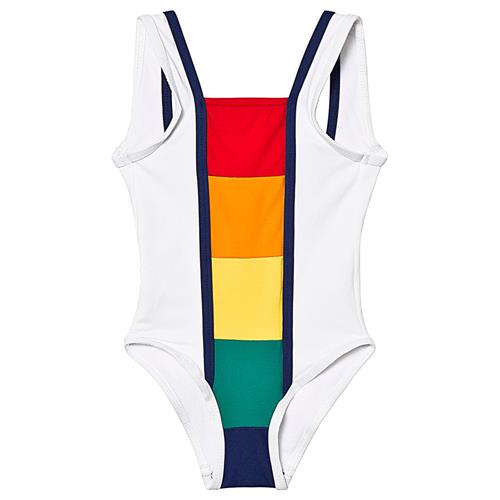 Se Yporqué Rainbow Badedragt Hvid | Hvid | 2 years ved Babyshop