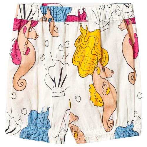 Se Mini Rodini Seahorse Woven Bloomers Off White |  | 68/74 cm ved Babyshop