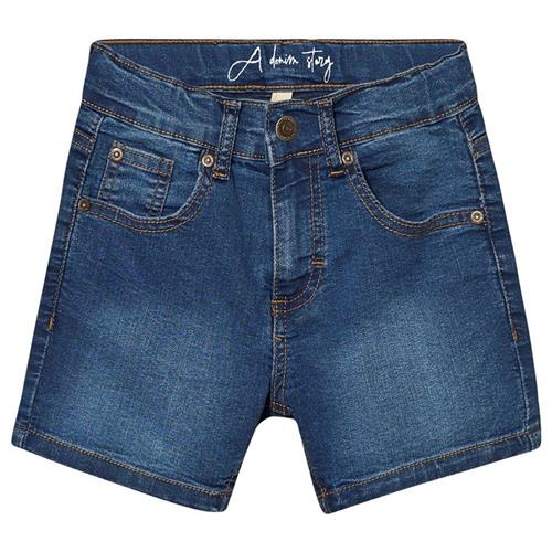 A Denim Story Shorts Blåt | Blå | 116 cm