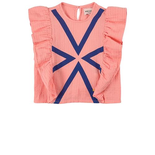 Se Bobo Choses Triangles Bluse Lyserød | Lyserød | 4-5 years ved Babyshop