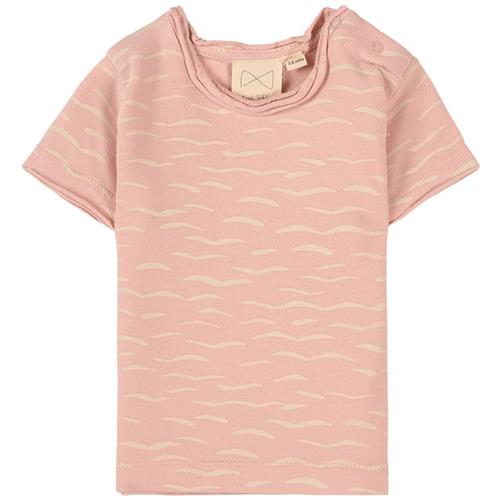 Se Mini Sibling T-shirt Soft Pink | Lyserød | 3-6 months ved Babyshop