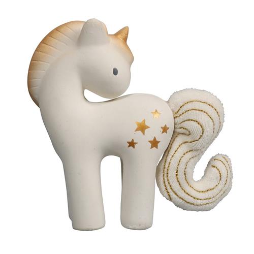 Se Tikiri Unicorn Bidering | Hvid | 0-3 ved Babyshop