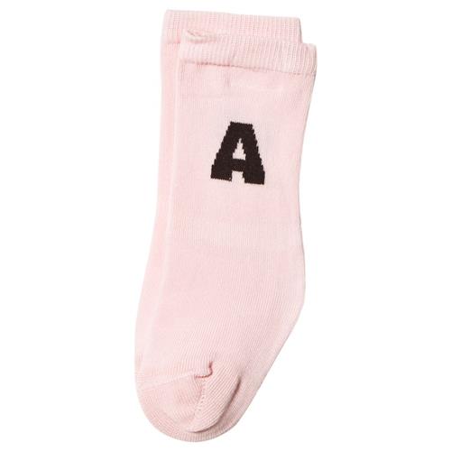 The Animals Observatory Worm Baby Socks Soft Pink | Lyserød | 6-12 months