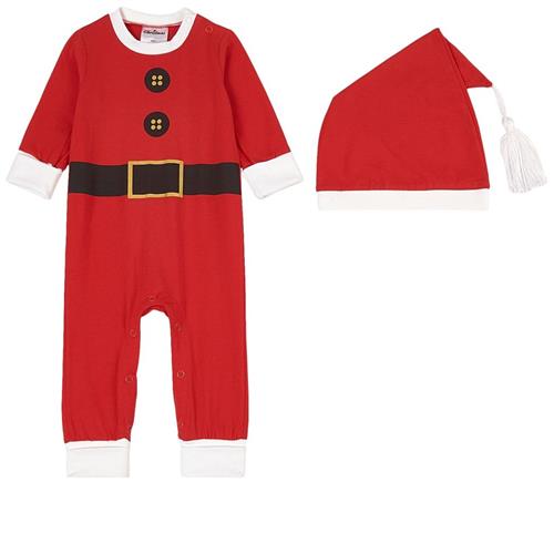 Christmas Kids Jul-onepiece Rød | Rød | 80 cm