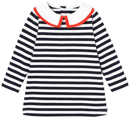 Jacadi Stribet T-shirt | Marine blå | 6 months