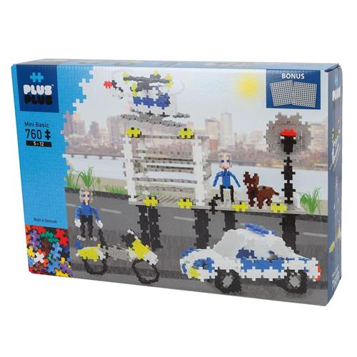 Se Plus-Plus 760-Piece Plus-Plus® Police | Blå | 6-10 ved Babyshop