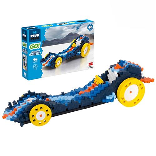 Se Plus-Plus Plus-Plus® Go! Desert Dragster Byggesæt | Blå | 6-10 ved Babyshop