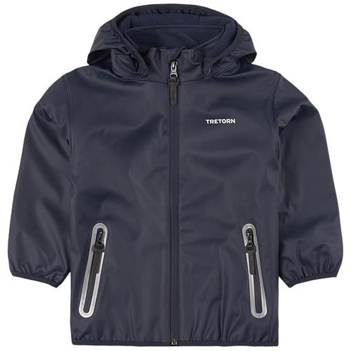 Tretorn Aktiv Fleece Foret Regnjakke Navyblå | Marine blå | 98/104 cm