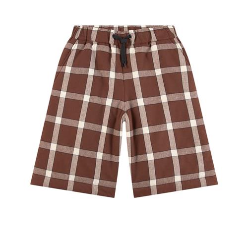 Se Fendi Check Bermudashorts Brunt | Brun | 12 years ved Babyshop