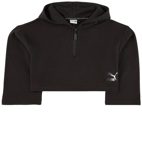 Puma Cropped Hættetrøje Sort | Sort | 4-5 years