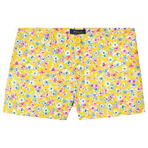 Se Ralph Lauren Flower Print Shorts Gult | Gul | 16 years ved Babyshop