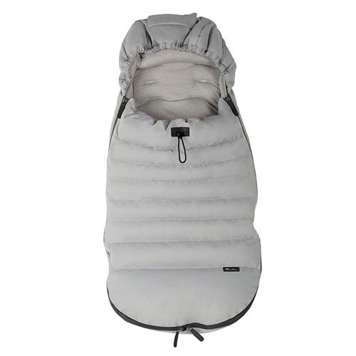 Se Silver Cross Coast Footmuff Limestone | Grå | 0-3 ved Babyshop