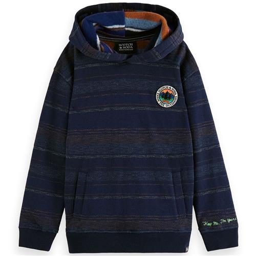 Se Scotch & Soda Mærket Hættetrøje Navyblå | Marine blå | 16 years ved Babyshop