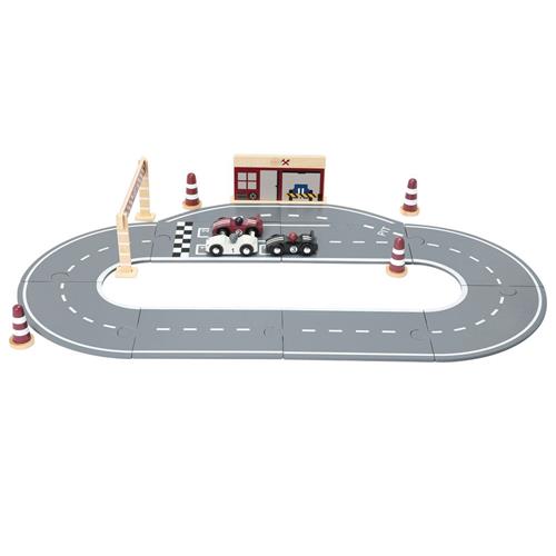 Se Stoy FSC 100% Racing Play Sæt | Rød | 3-6 ved Babyshop