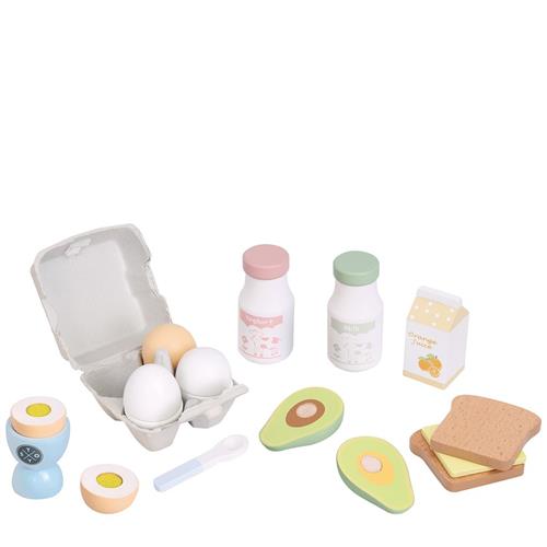 Se Stoy Breakfast Play Sæt | Beige | 3-6 ved Babyshop